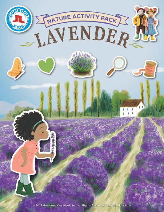 Nature, Gratitude, Mindset - Lavender Activity Pack (Ages 4+)