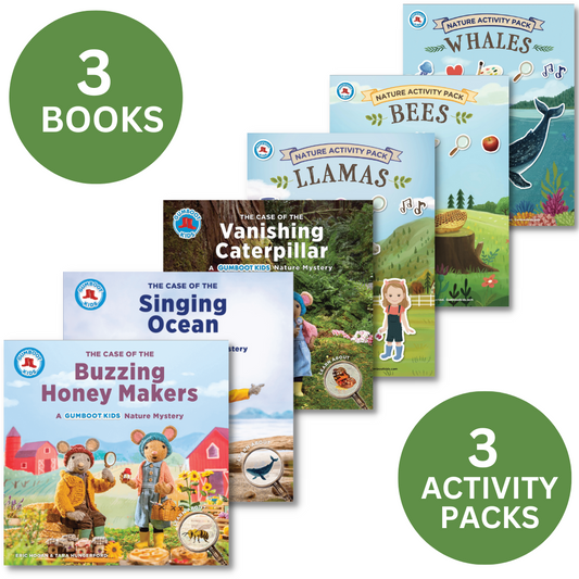 Kids Love Nature: 3 Books & 3 Printables