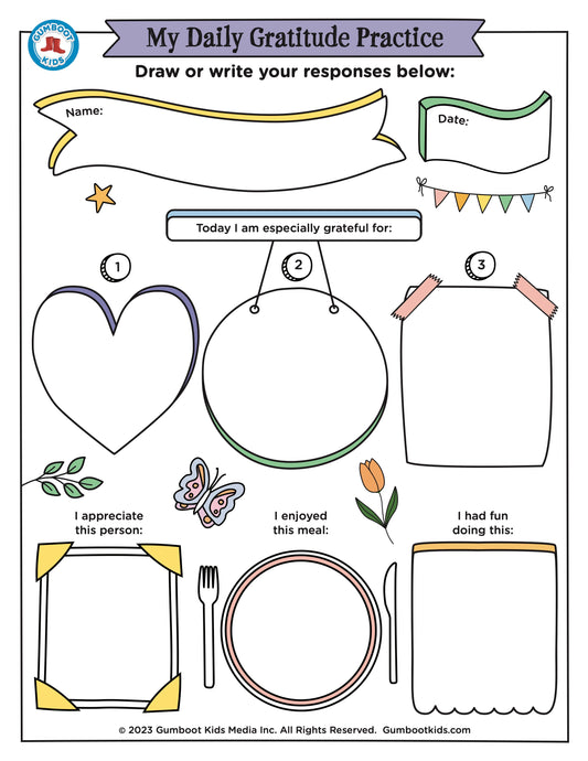 My Daily Gratitude Practice - Free