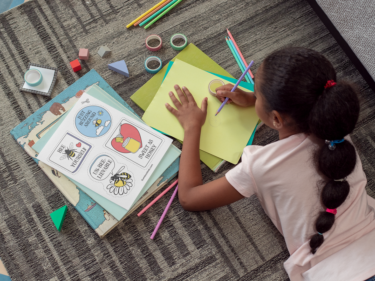 Nature, Gratitude, Mindset - Bees Activity Pack (Ages 4+) 🍁