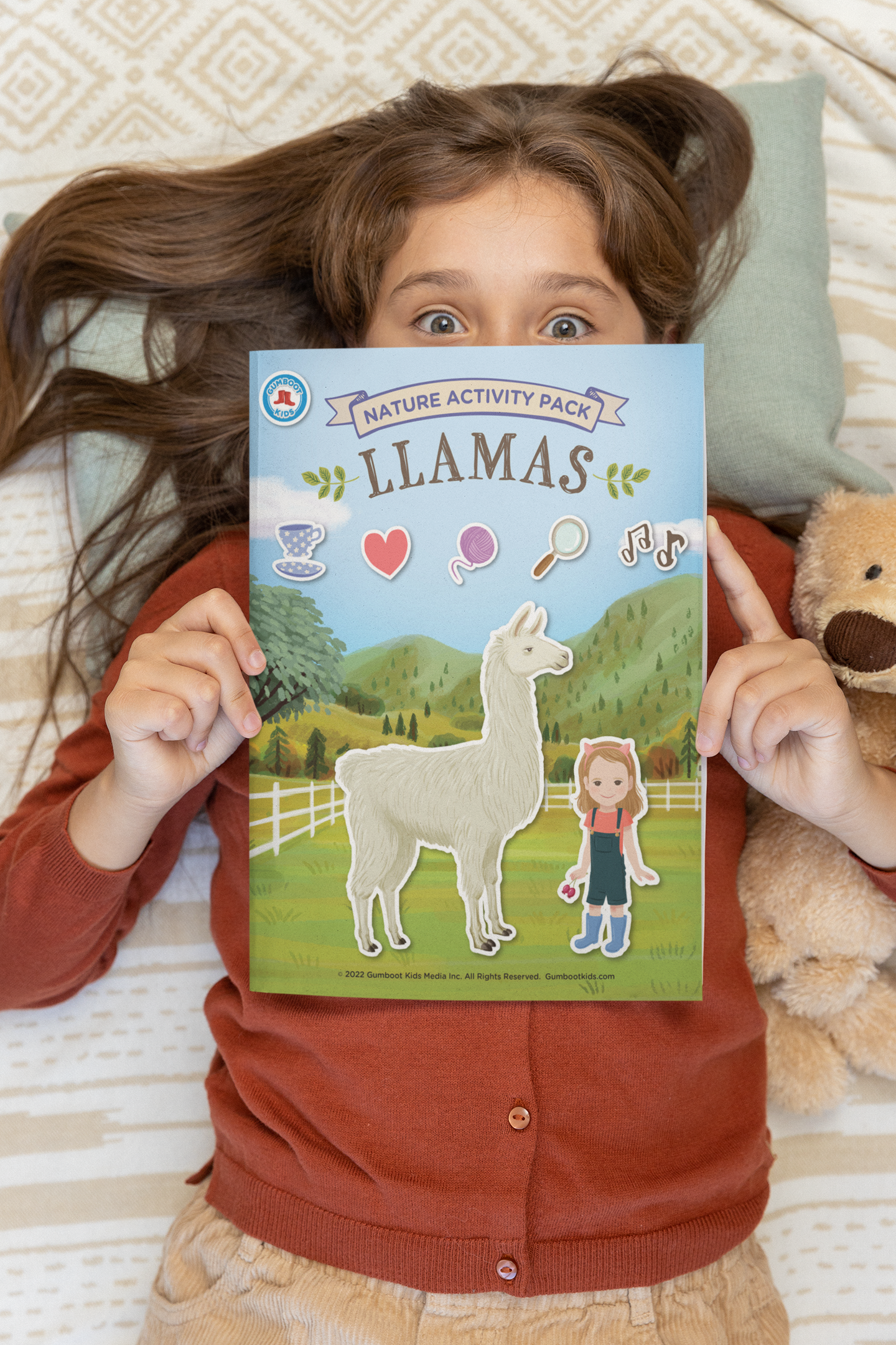 Nature, Gratitude, Mindset - Llamas Activity Pack (Ages 4+) 🍁
