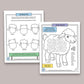 Nature, Gratitude, Mindset - Sheep Activity Pack (Ages 4+) 🍁
